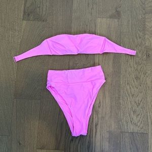 Aerie Bikini - Pink - XS